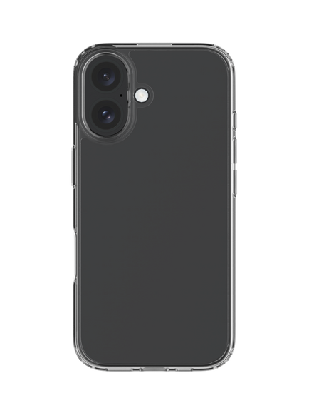 QDOS Hybrid Case for iPhone 16, Clear