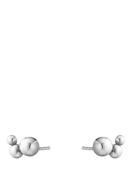Georg Jensen Moonlight Grape Cluster Stud Earrings, Silver, Sterling Silver
