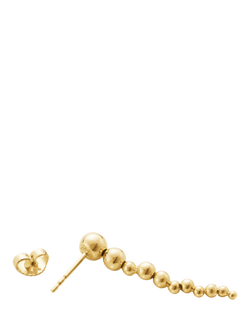 Georg Jensen Moonlight Grape Cluster Long Drop Earrings, Yellow Gold, Yellow Gold