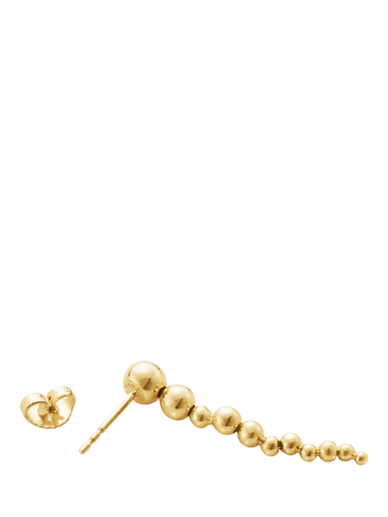 Georg Jensen Moonlight Grape Cluster Long Drop Earrings, Yellow Gold, Yellow Gold
