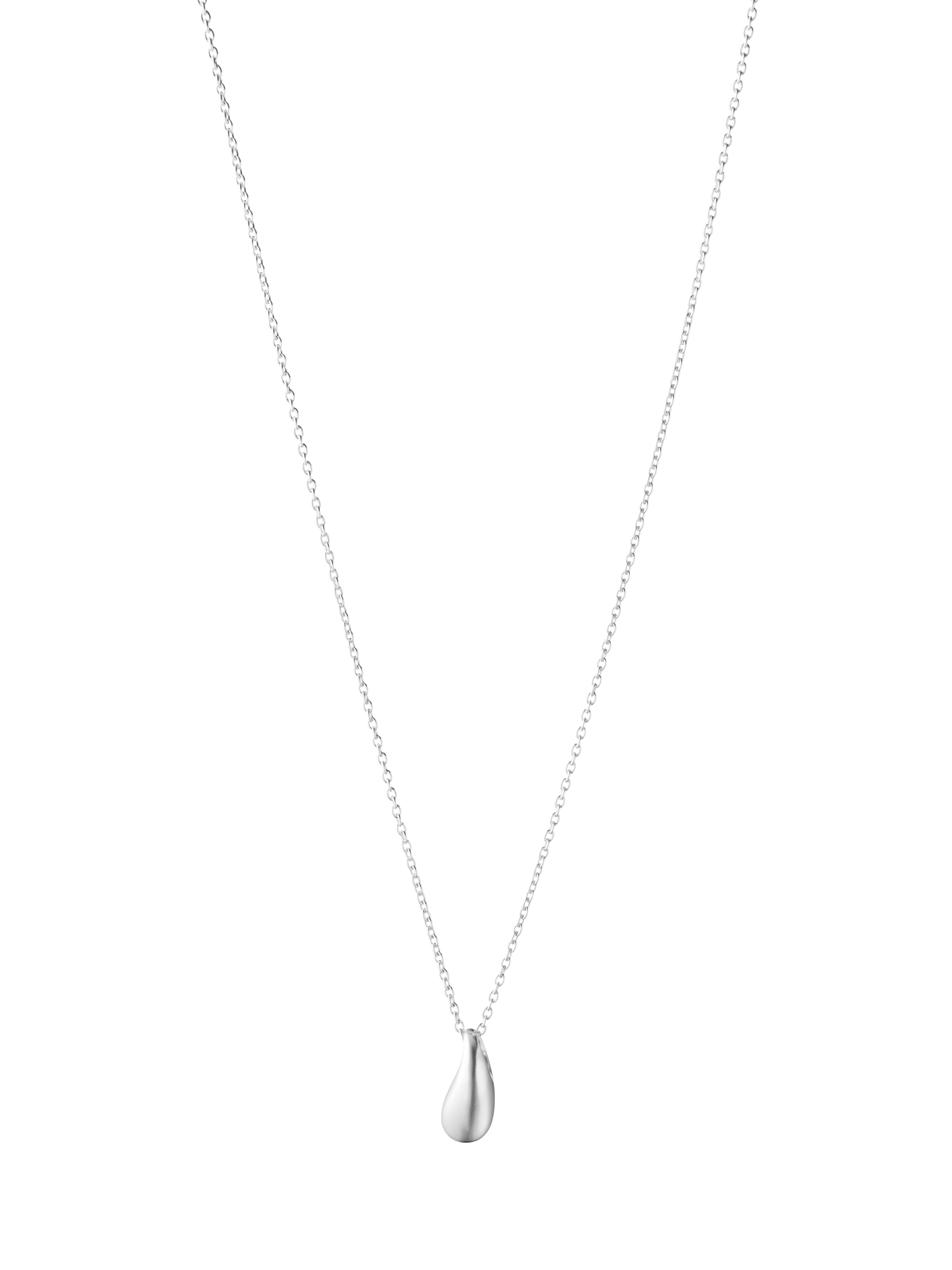 Product image 1 of 1, which shows Georg Jensen Droplet Pendant Necklace, Sterling Silver