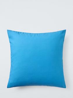 John Lewis Pistachio Indoor/Outdoor Cushion, Azure - view 2, Azure
