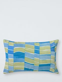 John Lewis Sprice Stripe Indoor/Outdoor Cushion, Multi, Multi