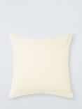 John Lewis Woven Stripe Indoor/Outdoor Cushion, Honey