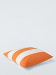 John Lewis Bold Stripe Indoor/Outdoor Cushion, Sunset