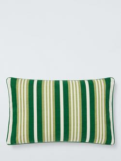 John Lewis Classic Stripe Indoor/Outdoor Cushion, Pista