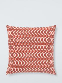 John Lewis Inka Indoor/Outdoor Cushion, Cayenne