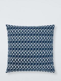 John Lewis Inka Indoor/Outdoor Cushion, Navy