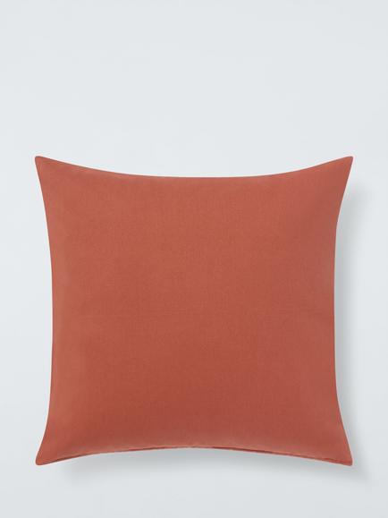 John Lewis Palm Border Indoor/Outdoor Cushion, Cayenne - view 2, Ceyenne
