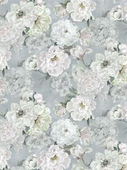 Designers Guild Fleur Blanche Furnishing Fabric, Platinum