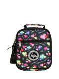 Hype Kids' 3D Hearts Lunch Bag, Black