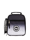 Hype Kids' Mono Speckle Fade Lunch Bag, Black/White