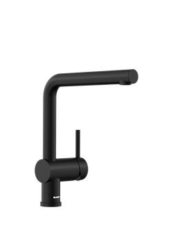 BLANCO Linus Swivel Spout Single Lever Kitchen Mixer Tap, Satin Dark Steel, Satin Dark Steel