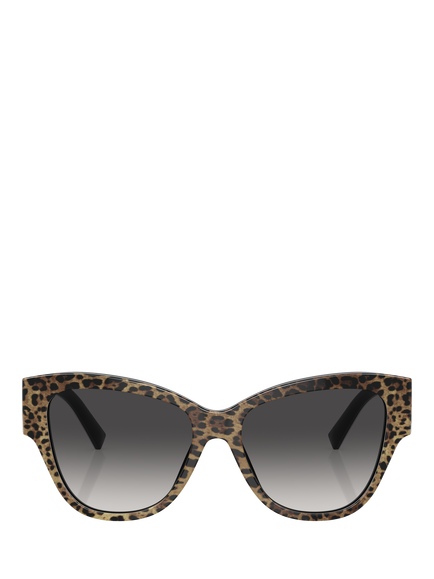 Dolce & Gabbana DG4449 Women's Butterfly Sunglasses, Brown - view 2, Brown