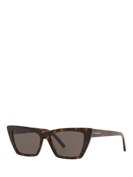 Yves Saint Laurent SL 276 Women's Mica Cat's Eye Sunglasses, Tortoise/Brown