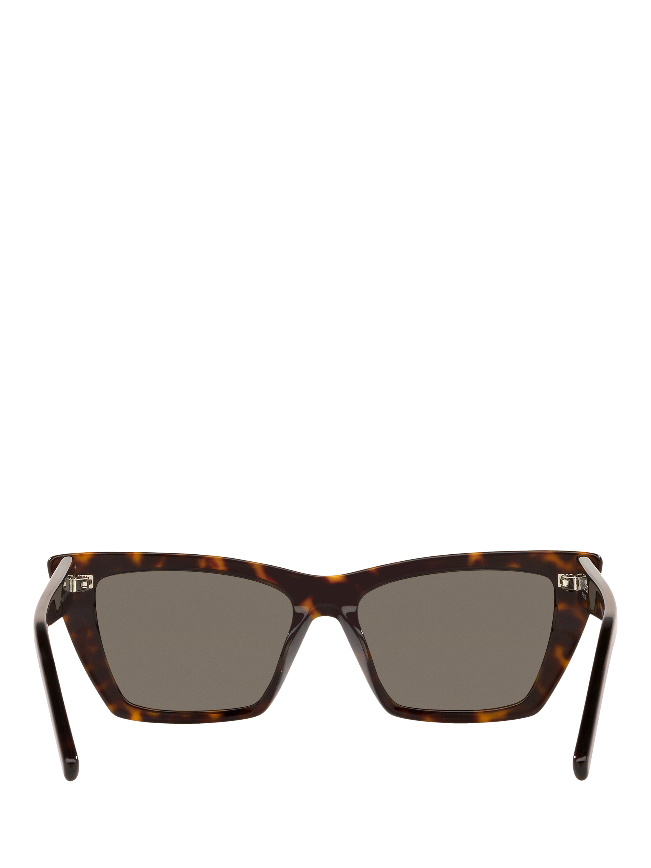 Product image 4 of 4, which shows Yves Saint Laurent SL 276 Women's Mica Cat's Eye Sunglasses, Tortoise/Brown