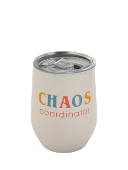 Pearhead Mum Chaos Coordinator Wine Tumbler, Multi