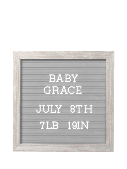 Pearhead Special Moments Rustic Letterboard Set, Multi