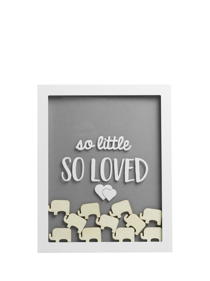 Pearhead So Little So Loved Little Wishes Elephant Frame, Multi