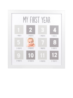 Pearhead My First Year Picture Frame, Multi