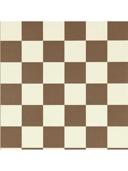 Henry Holland X Harlequin Blenets Check Wallpaper, Chocolate
