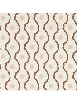 Henry Holland X Harlequin Connor Wallpaper, Chocolate/Dusk