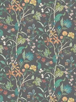 Osborne & Little Chellah Wallpaper, Charcoal