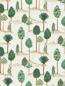 Osborne & Little Foresta Wallpaper, Emerald W7901-01
