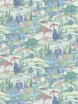 Osborne & Little Lodhi Wallpaper, Aqua W7900-02