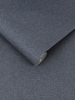 Graham & Brown Twill Wallpaper - view 2, Denim
