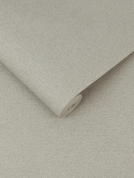 Graham & Brown Twill Wallpaper - view 2, Ecru