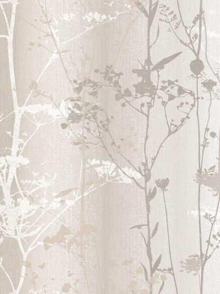 Graham & Brown Wildflower Wallpaper, Sand, Sand