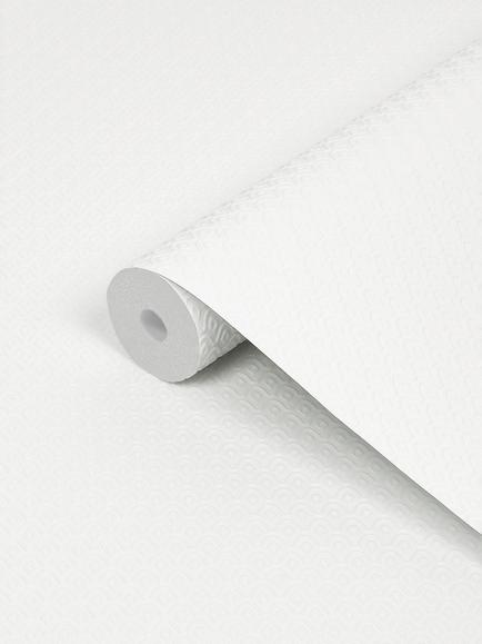 Laura Ashley Edern Paintable Wallpaper, White - view 2, White