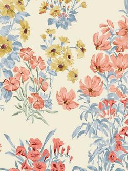 Laura Ashley Megan Wallpaper, Ochre 122742, Ochre