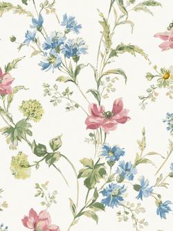 Laura Ashley Poppy Meadow Wallpaper, Multi