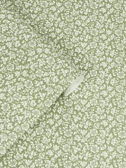 Laura Ashley Sweet Alyss Wallpaper - view 2, Moss Green