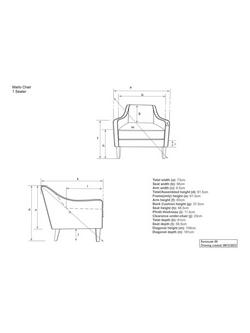 John Lewis Marlow Armchair, Dark Leg - view 2, Relaxed Linen Olive Green