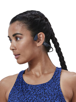 Shokz OpenRun Mini Bluetooth Wireless Open-Ear Headphones, USB-C Charging, Black - view 2, Black