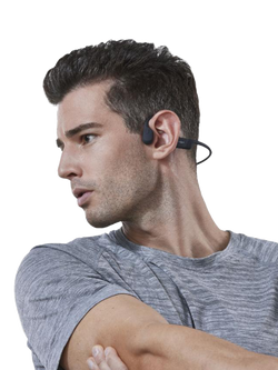 Shokz OpenRun Bluetooth Wireless Open-Ear Headphones, USB-C Charging - view 2, Black