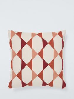 John Lewis Stack Cushion, Orange