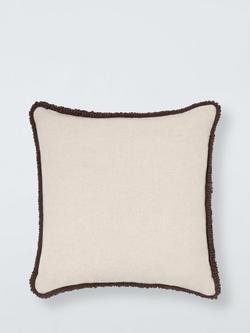 John Lewis Felic Stripe Cushion, Multi - view 2, 