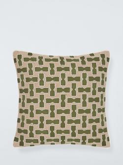 John Lewis Hew Cushion, Avocado