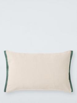 John Lewis Ikat Stripe Cushion, Multi - view 2, Multi