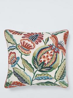 John Lewis Pomegranate Cushion, Multi, 