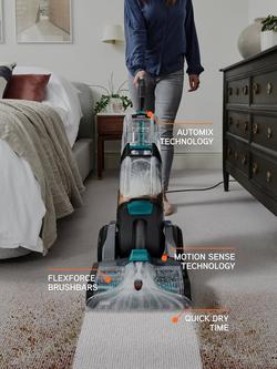 Vax Platinum SmartWash Pet-Design Carpet Cleaner, Graphite/Teal - view 2, Graphite/Teal