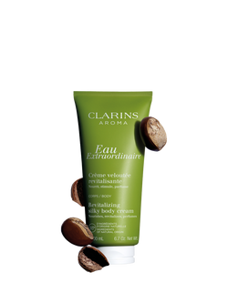 Clarins Eau Extraordinaire Revitalising Silky Body Cream, 200ml - view 2, 