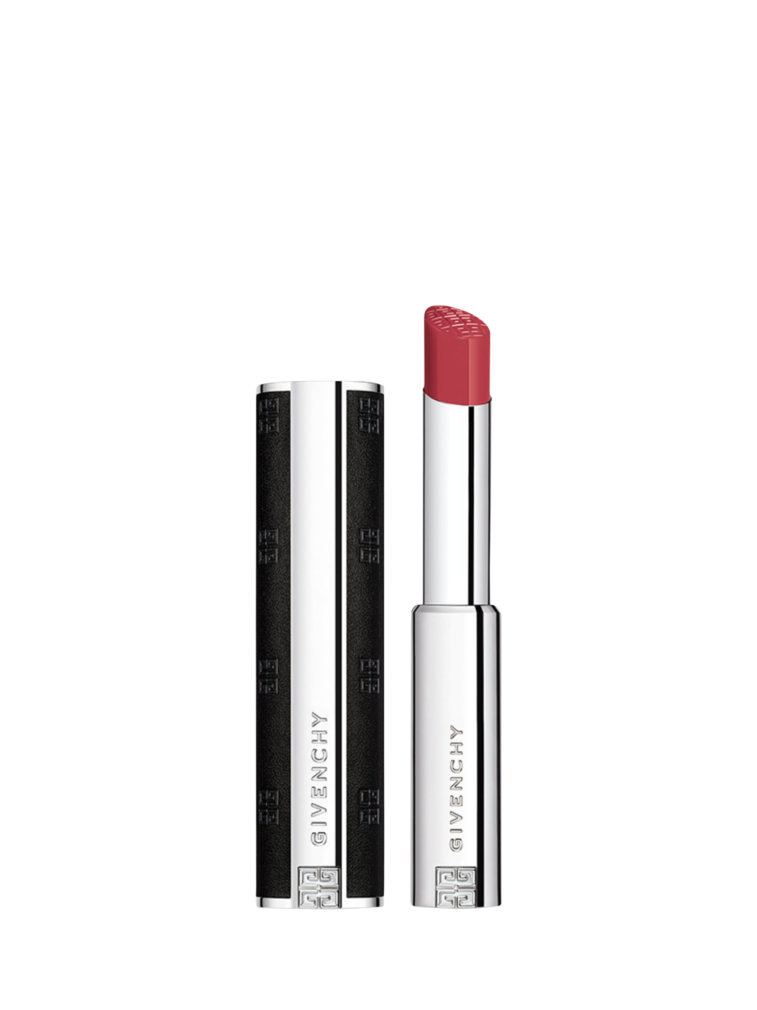 Product image 1 of 7, which shows Givenchy Le Rouge Interdit Satin Lipstick, N227 Rose Infusé