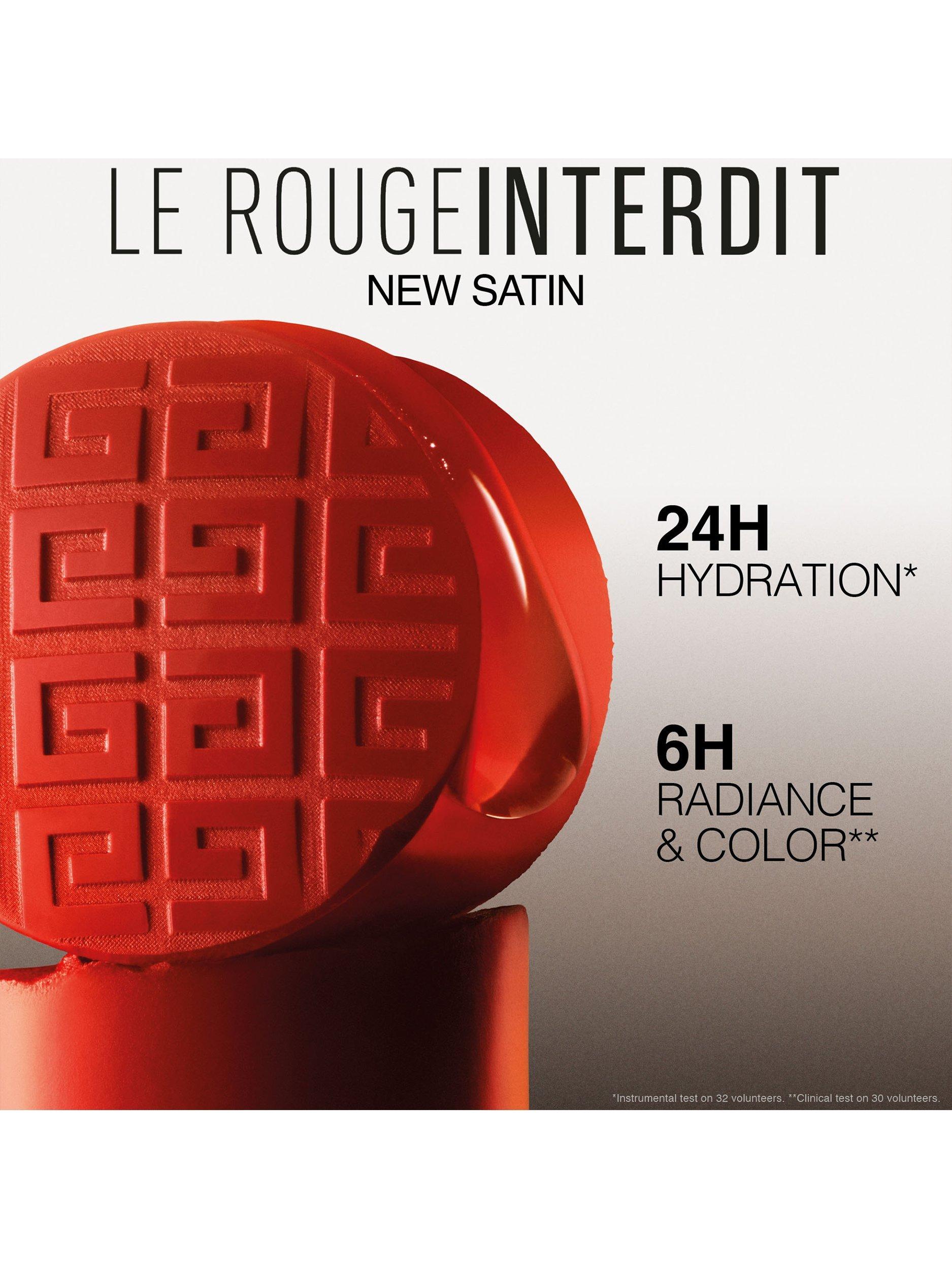 Product image 5 of 7, which shows Givenchy Le Rouge Interdit Satin Lipstick, N227 Rose Infusé