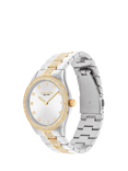 Coach Women's Brooks Crystal Bracelet Strap Watch, Gold/Silver