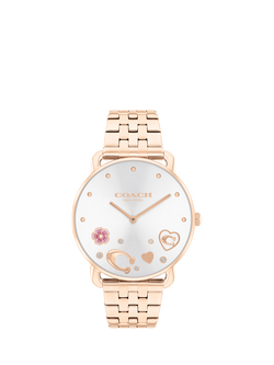 Coach Women's Elliot Bracelet Strap Watch, Rose Gold, Rose Gold
